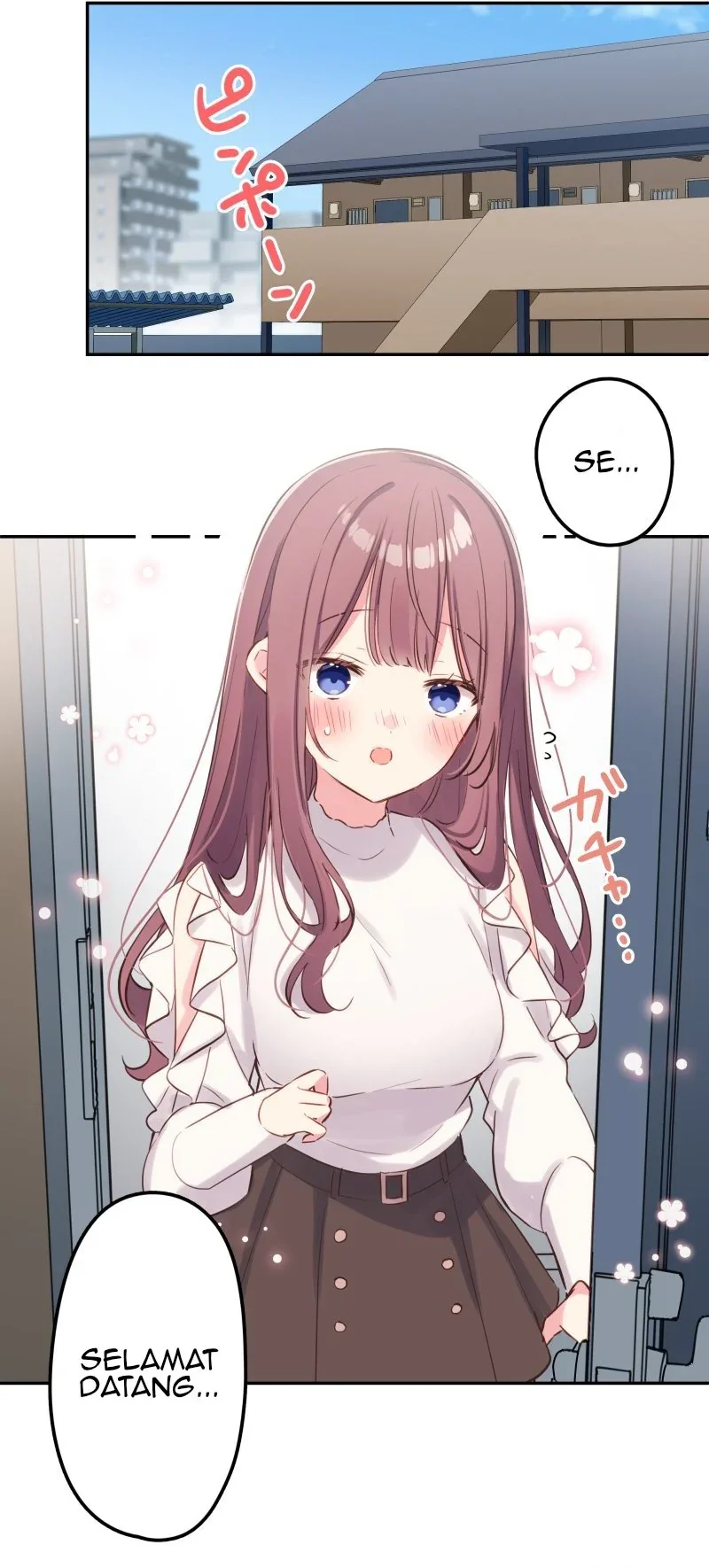 Halaman 4 — Waka-chan Is Flirty Again Chapter 150