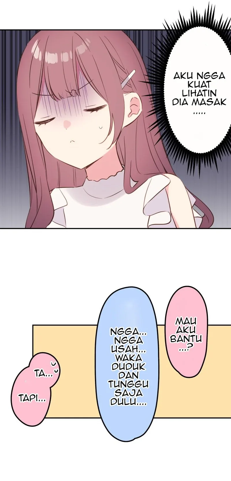 Halaman 35 — Waka-chan Is Flirty Again Chapter 150