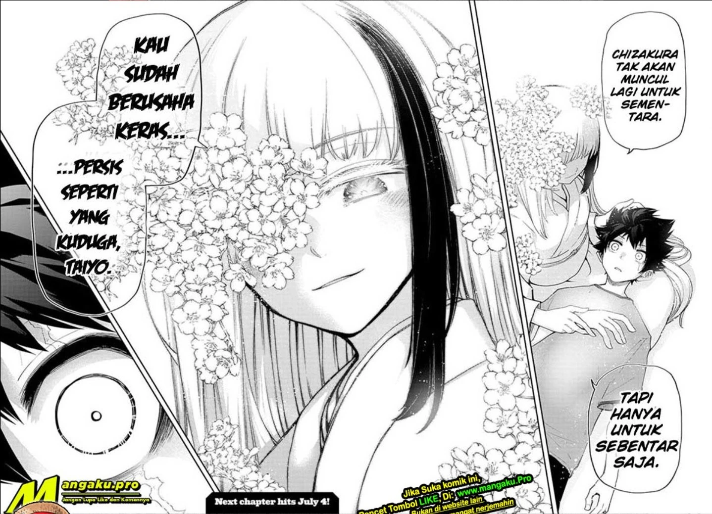 Halaman 9 — Yozakura-san Chi no Daisakusen Chapter 88