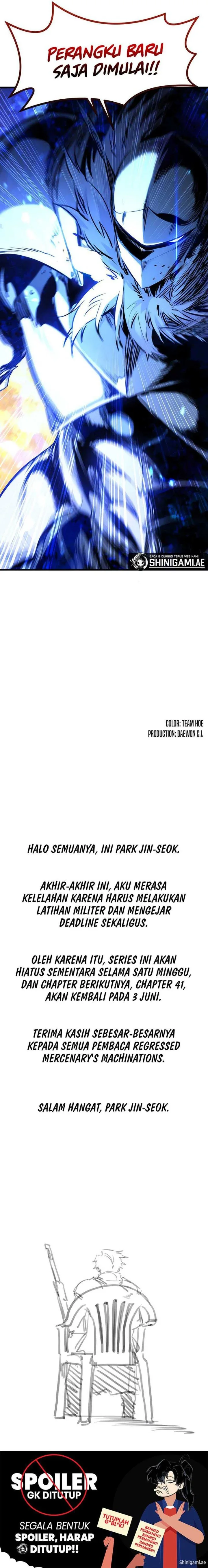 Halaman 20 — The Regressed Mercenary Has a Plan Chapter 40