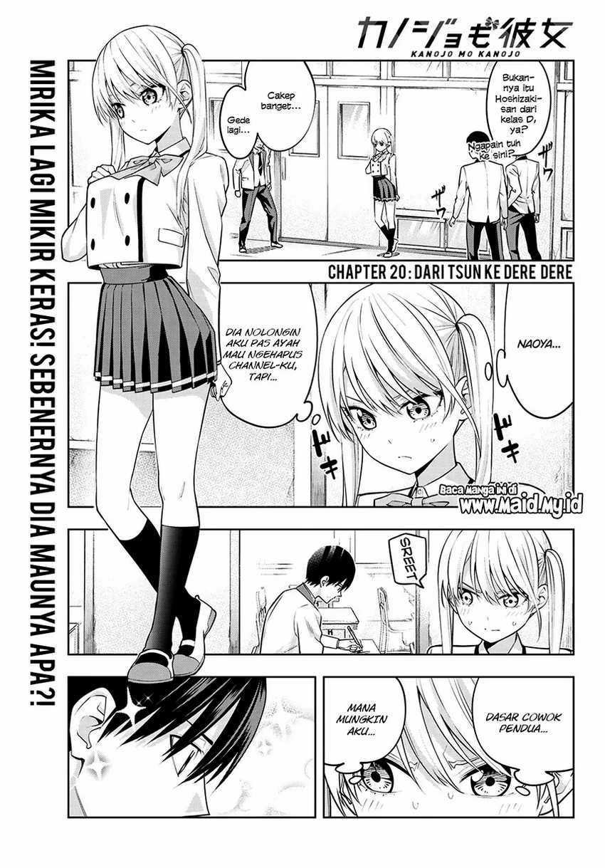 Halaman 3 — Kanojo mo Kanojo Chapter 20