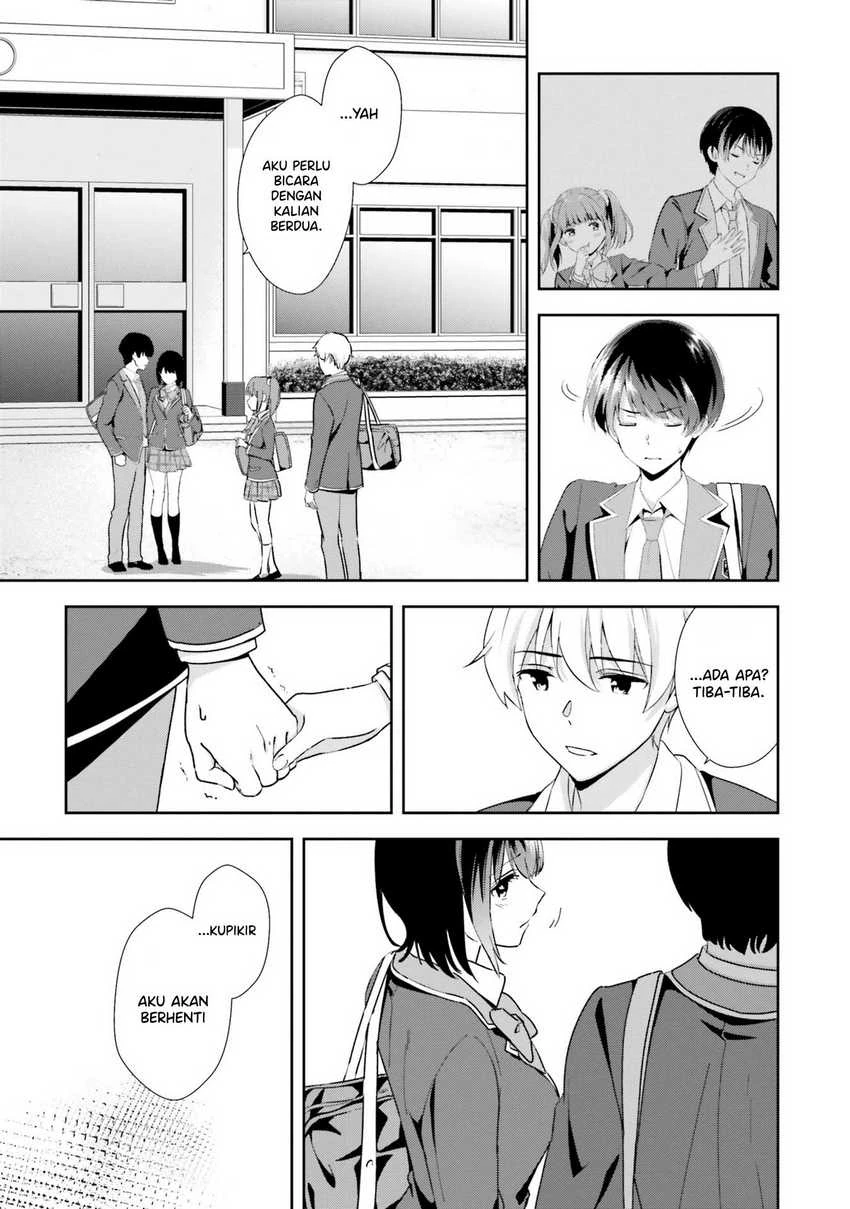 Halaman 12 — Sankaku no Kyori wa Kagirinai Zero Chapter 17