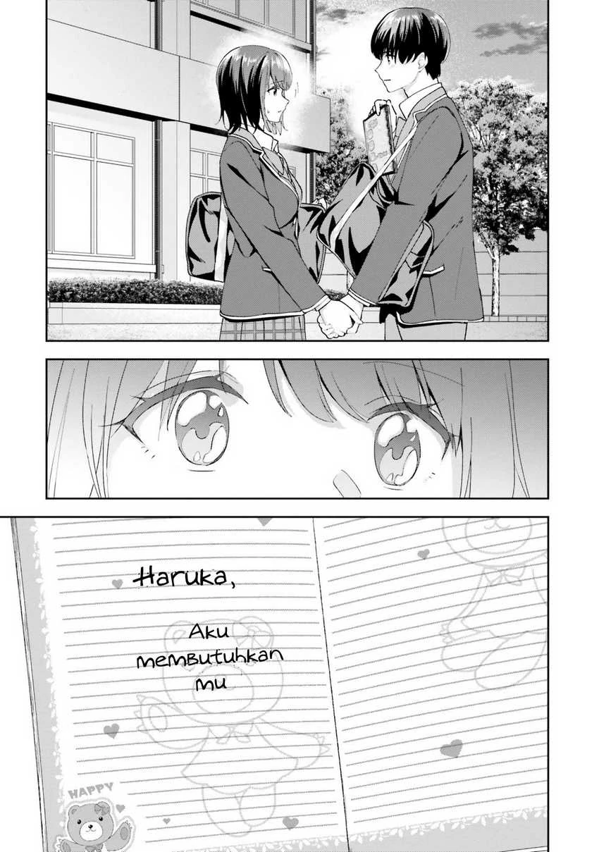 Halaman 18 — Sankaku no Kyori wa Kagirinai Zero Chapter 17