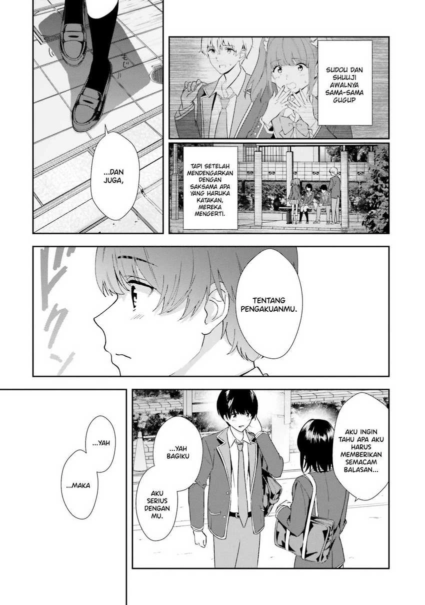Halaman 22 — Sankaku no Kyori wa Kagirinai Zero Chapter 17