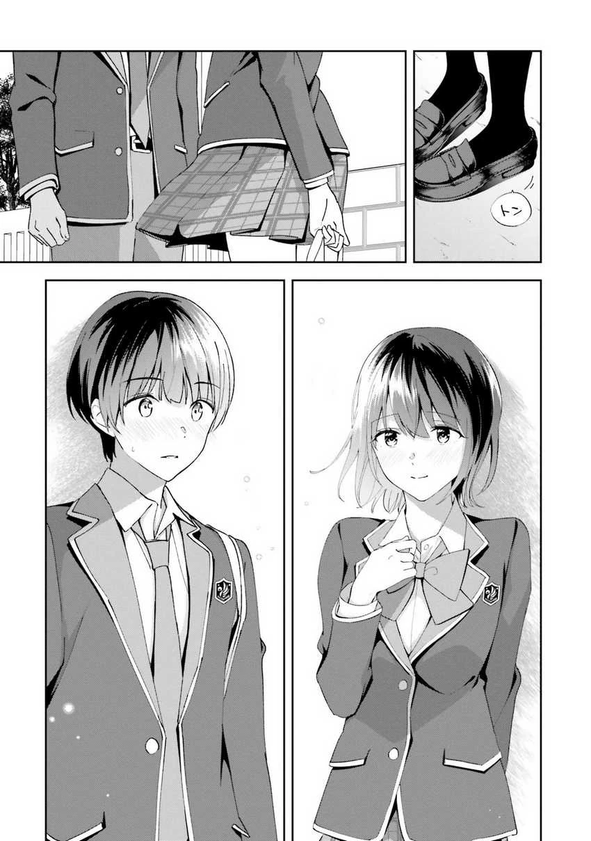 Halaman 28 — Sankaku no Kyori wa Kagirinai Zero Chapter 17