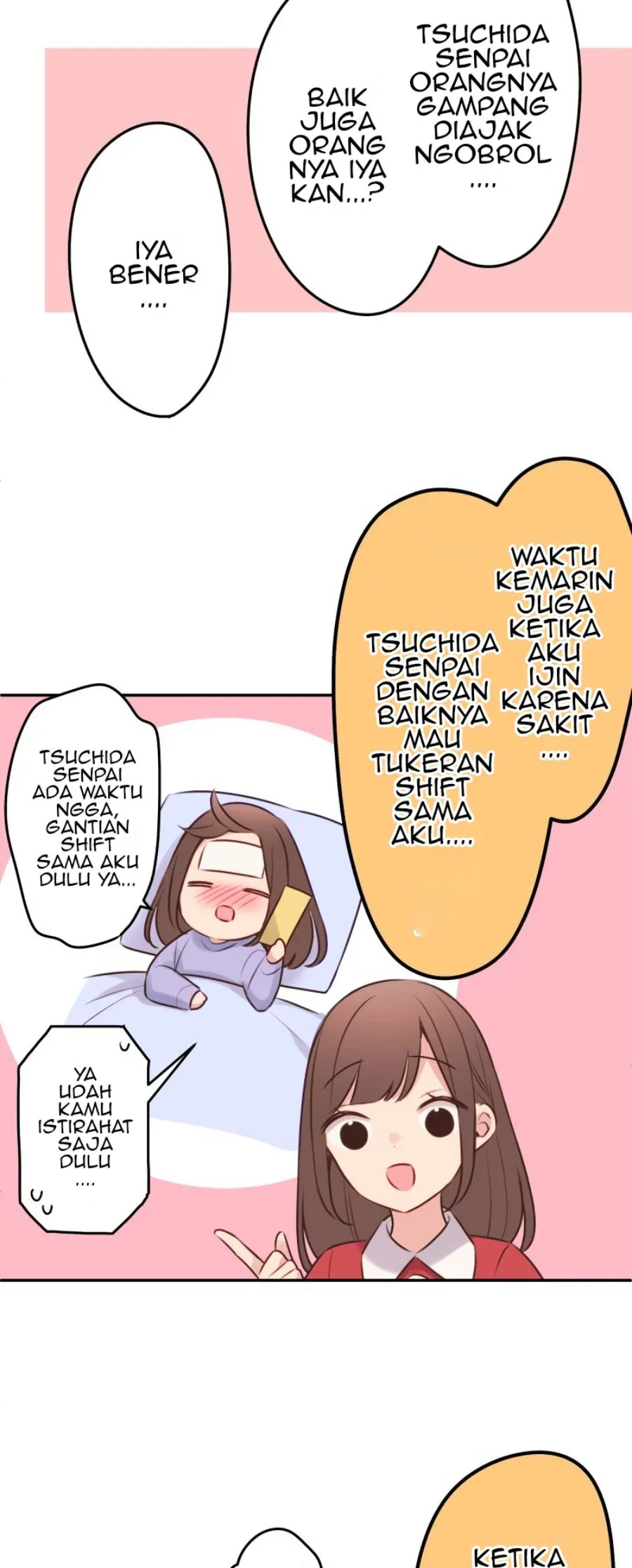 Halaman 5 — Waka-chan Is Flirty Again Chapter 109