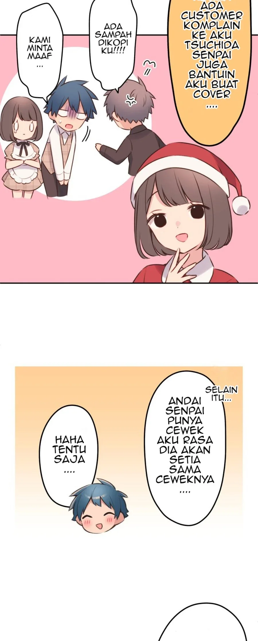 Halaman 6 — Waka-chan Is Flirty Again Chapter 109