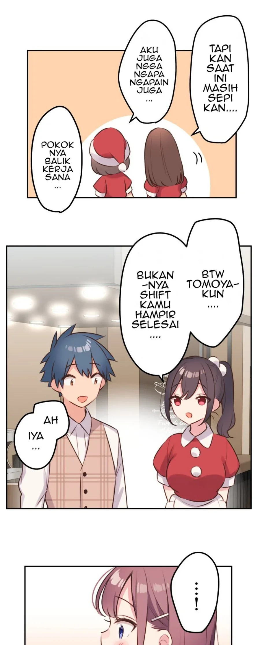 Halaman 9 — Waka-chan Is Flirty Again Chapter 109