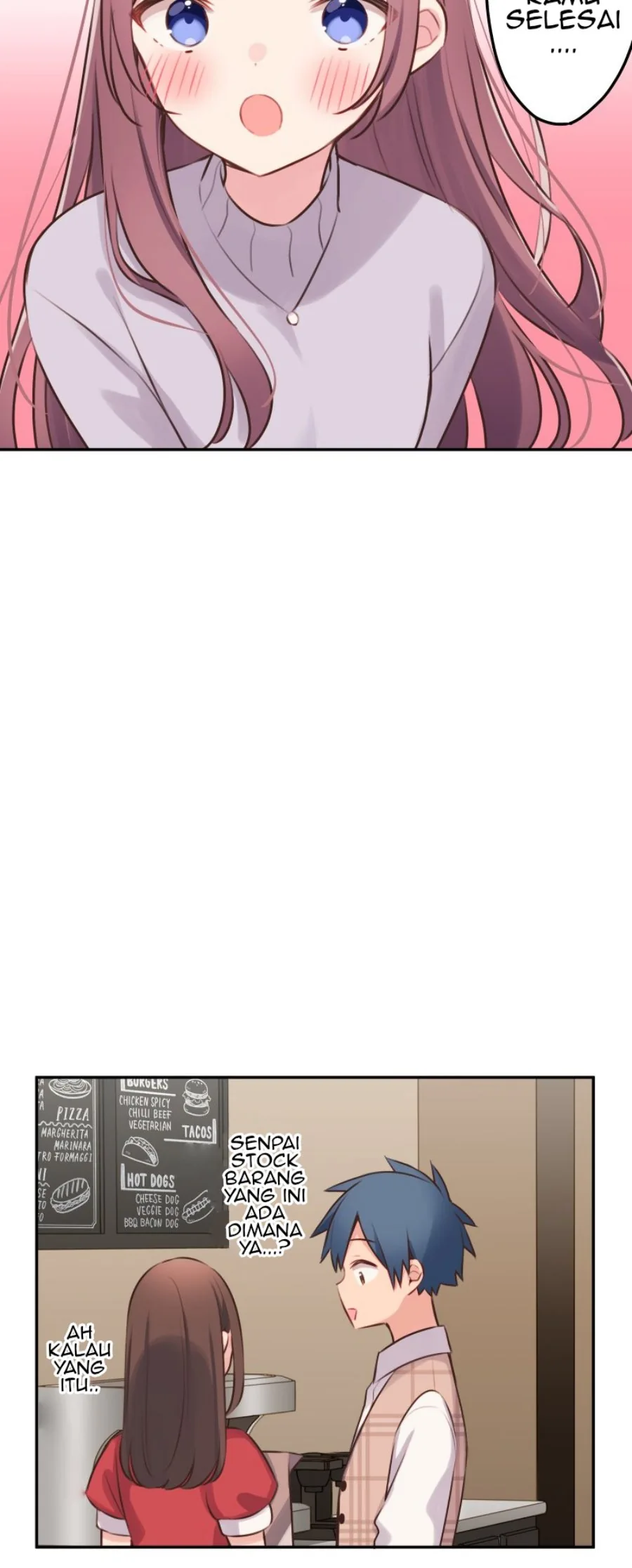 Halaman 11 — Waka-chan Is Flirty Again Chapter 109