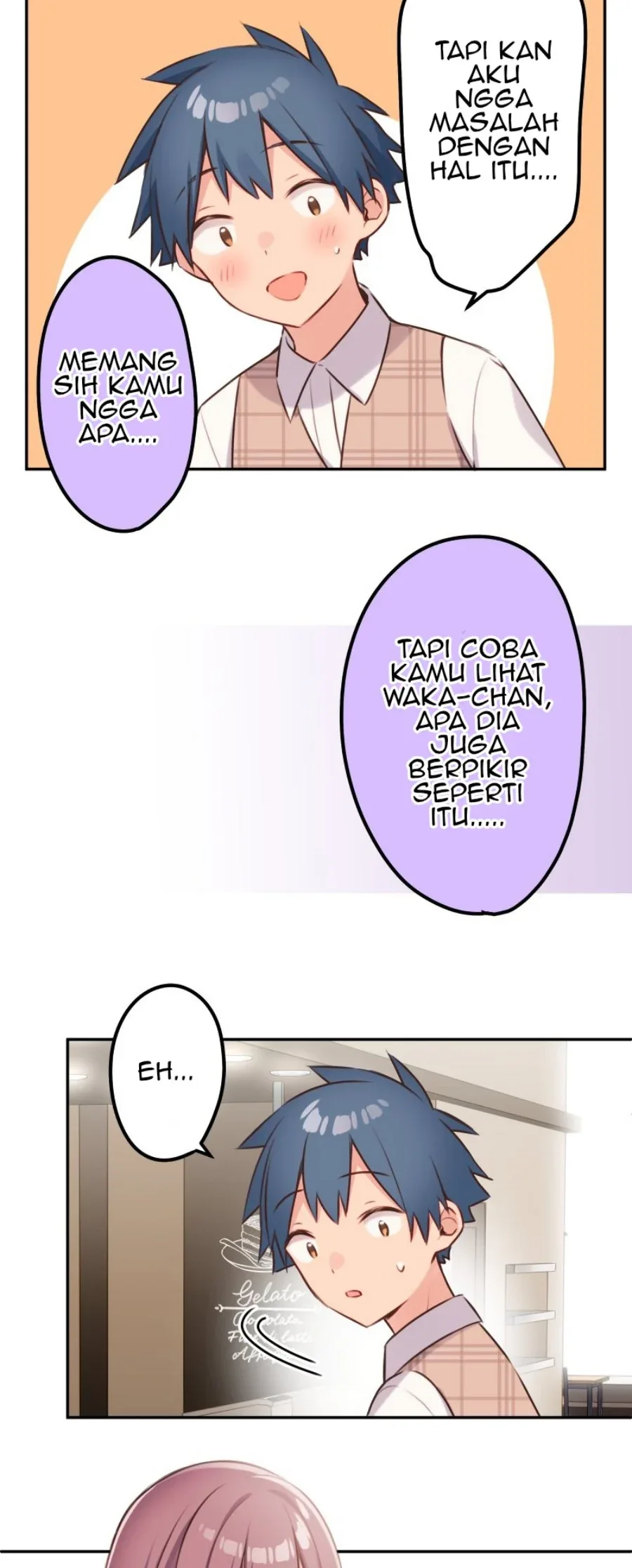 Halaman 16 — Waka-chan Is Flirty Again Chapter 109