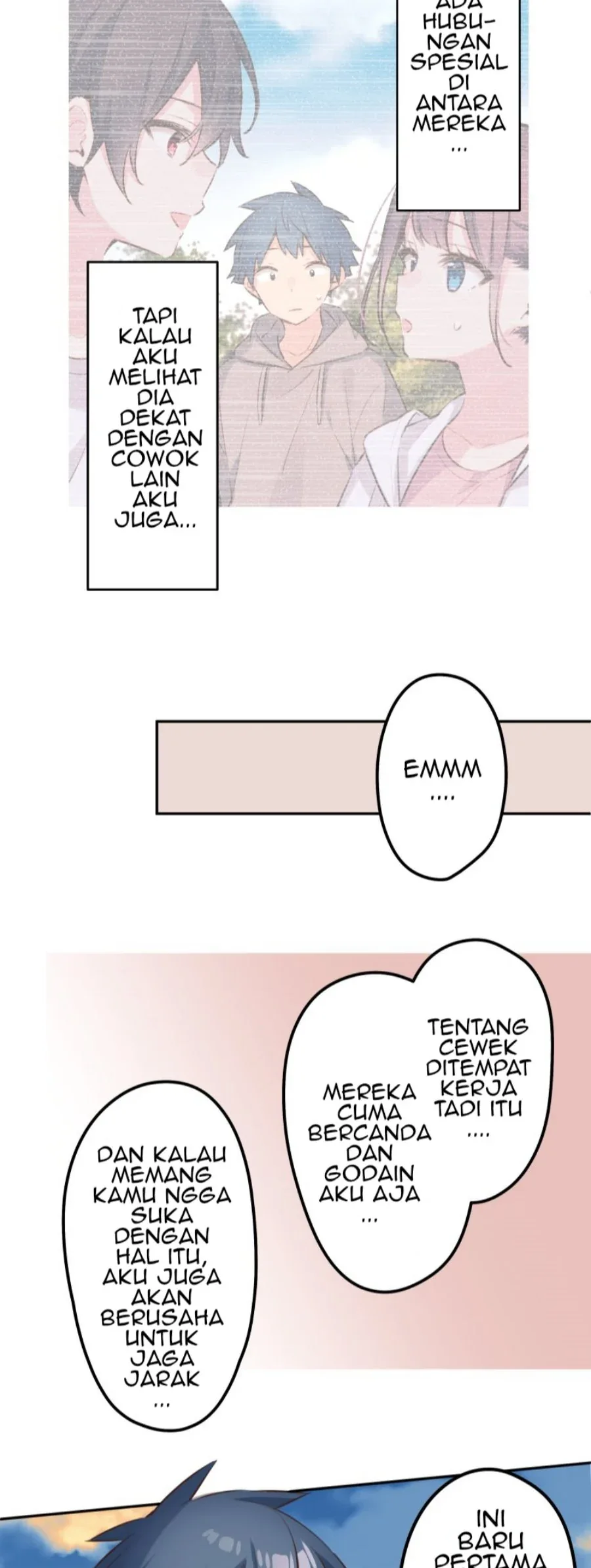 Halaman 27 — Waka-chan Is Flirty Again Chapter 109