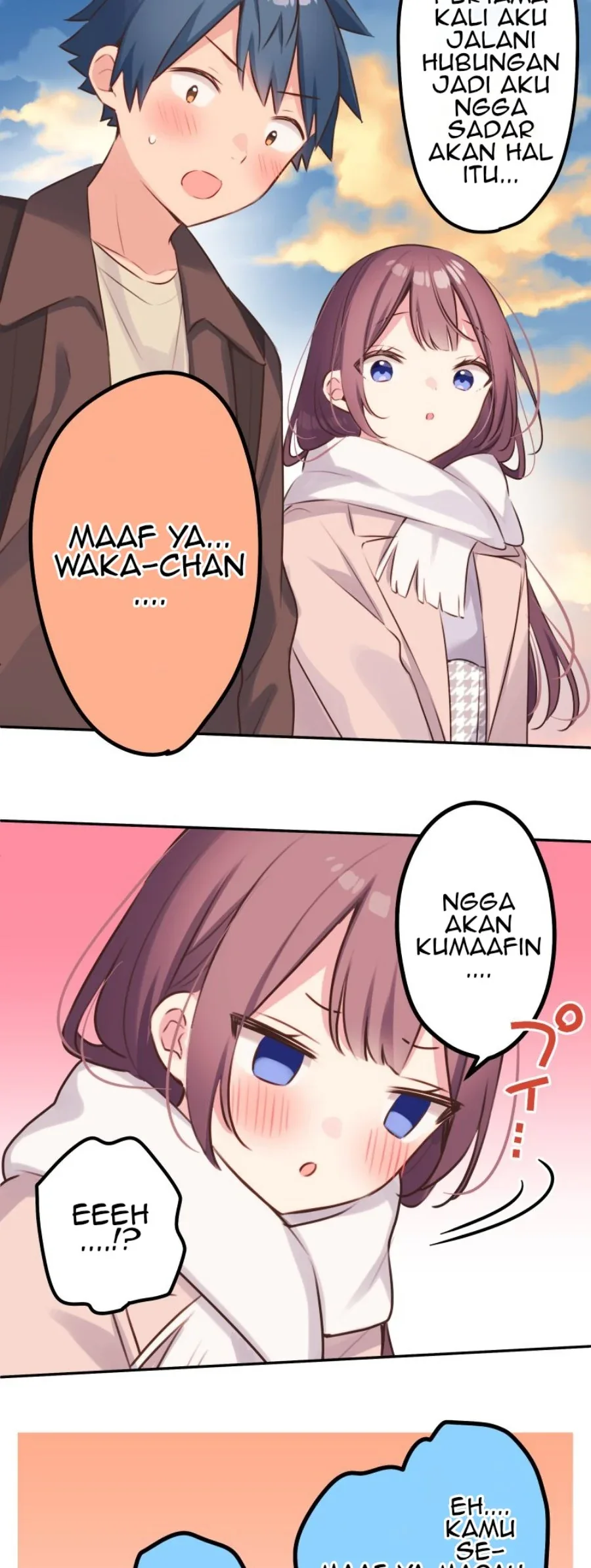 Halaman 28 — Waka-chan Is Flirty Again Chapter 109