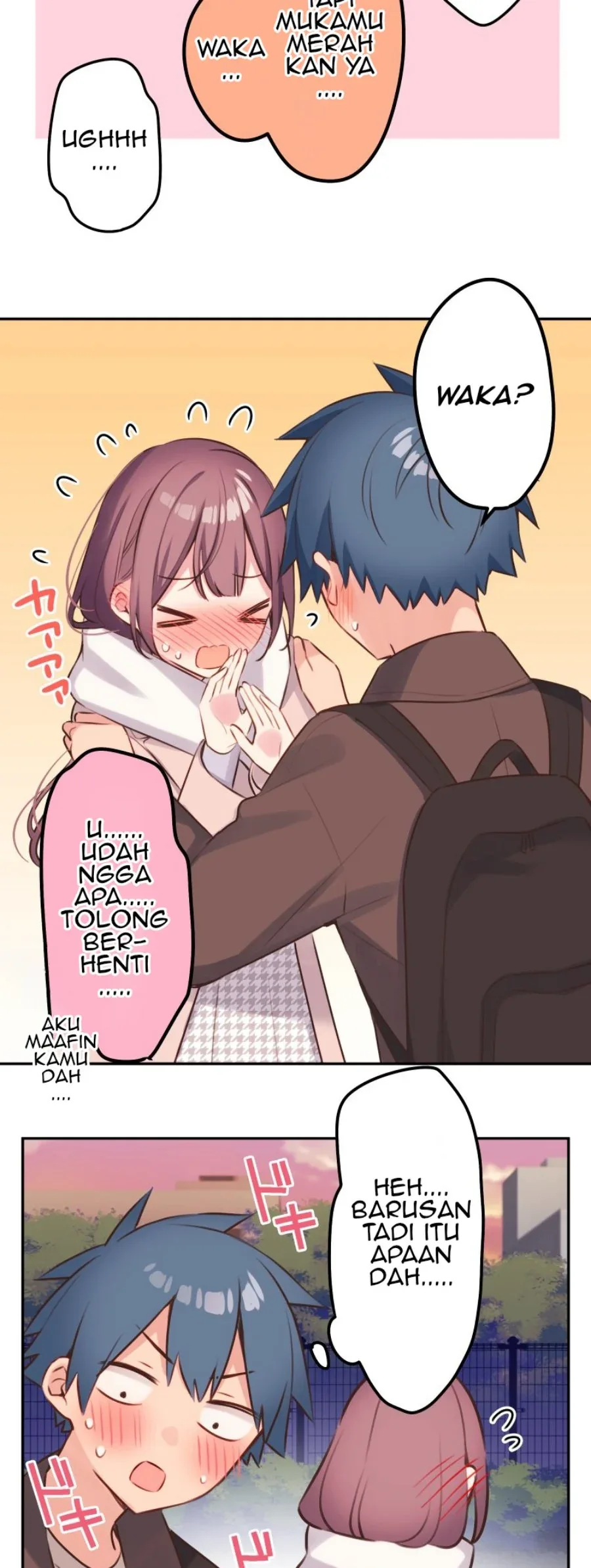 Halaman 34 — Waka-chan Is Flirty Again Chapter 109