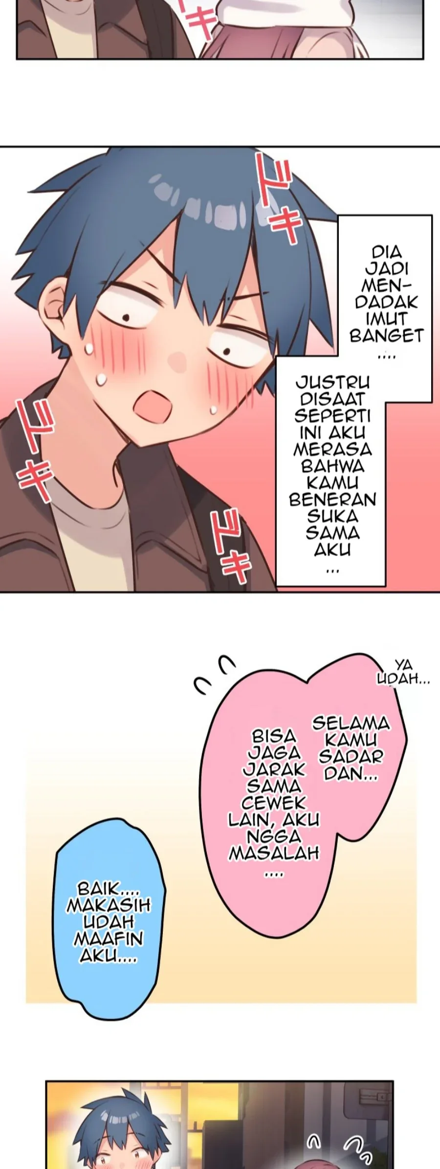 Halaman 35 — Waka-chan Is Flirty Again Chapter 109