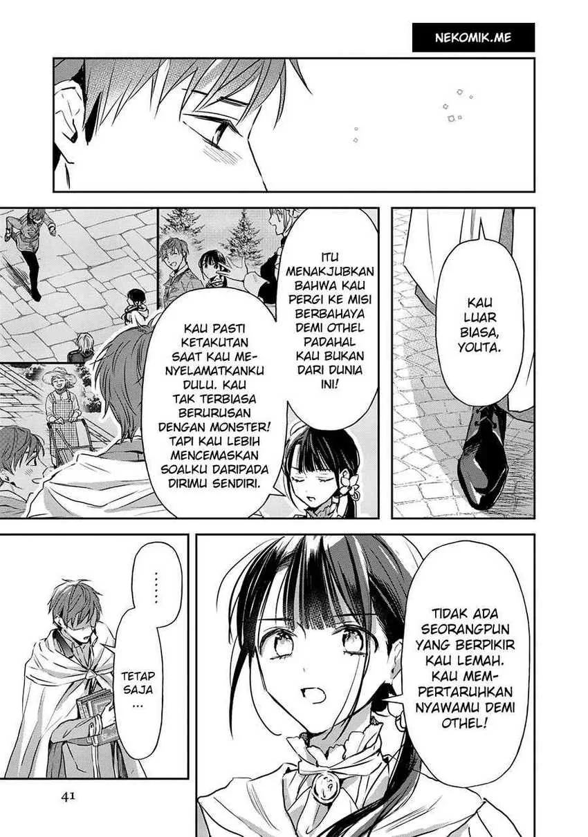 Halaman 13 — Isekai ni Kyuuseishu toshite Yobaremashita ga, Around 30 ni wa Muri nanode, Hissori Book Cafe Hajimemashita. Chapter 18