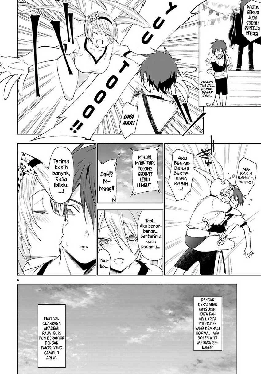 Halaman 7 — Maou Gakuen no Hangyakusha: Jinrui Hatsu no Maou Kouhou, Kenzoku Shoujo to Ouza wo Mezashite Nariagaru Chapter 47