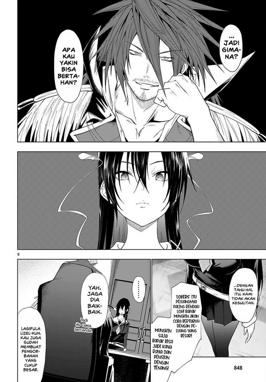 Halaman 9 — Maou Gakuen no Hangyakusha: Jinrui Hatsu no Maou Kouhou, Kenzoku Shoujo to Ouza wo Mezashite Nariagaru Chapter 47