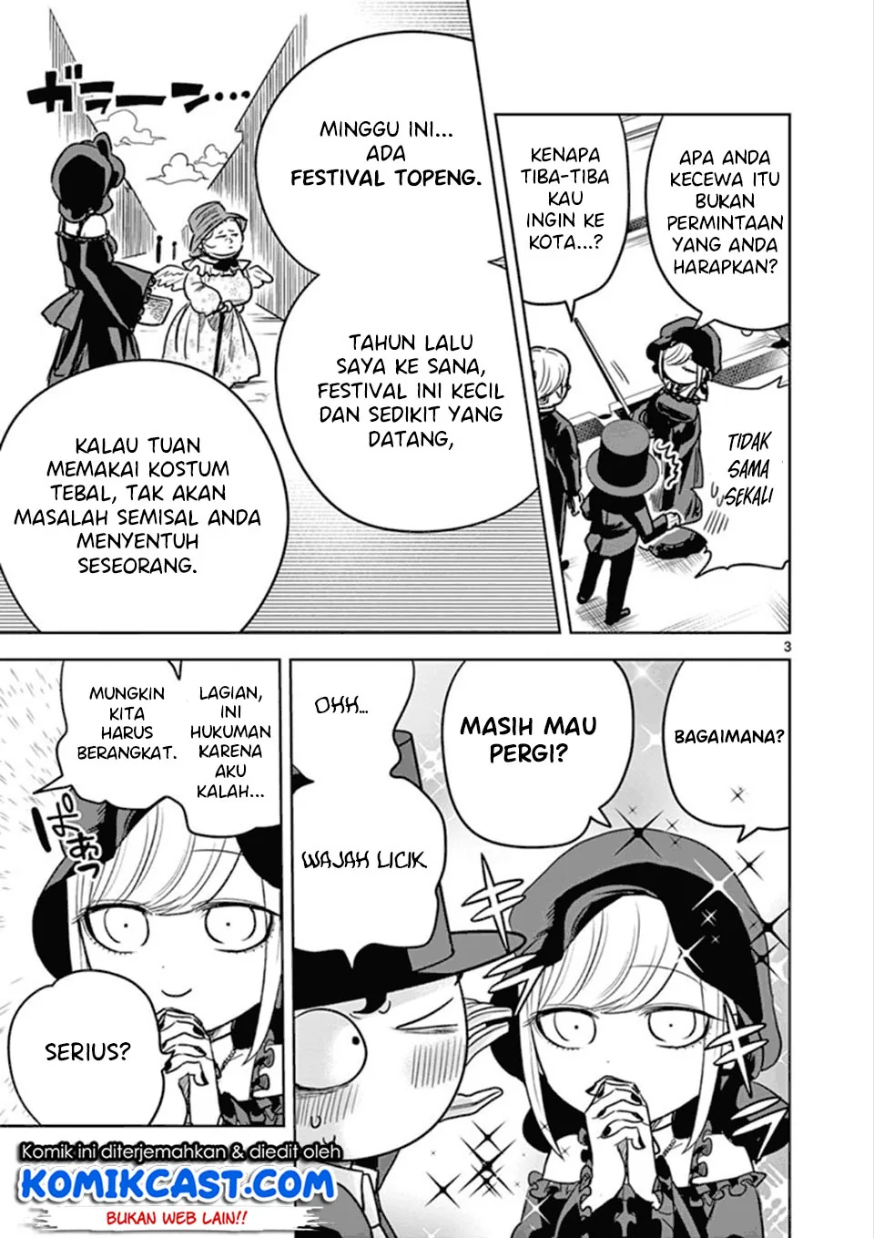 Halaman 4 — Shinigami Bocchan to Kuro Maid Chapter 20