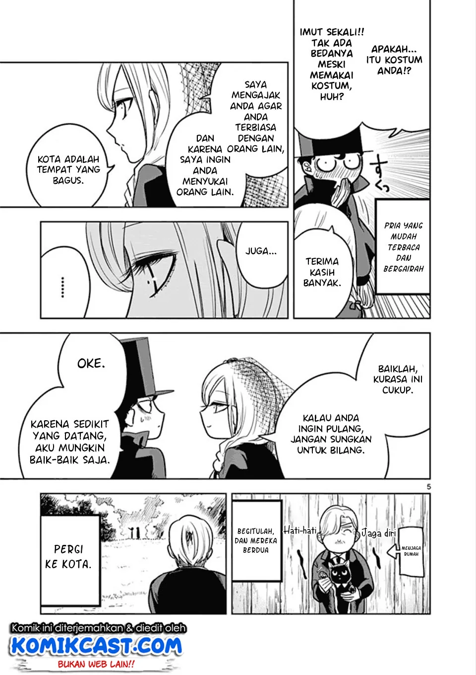 Halaman 5 — Shinigami Bocchan to Kuro Maid Chapter 20