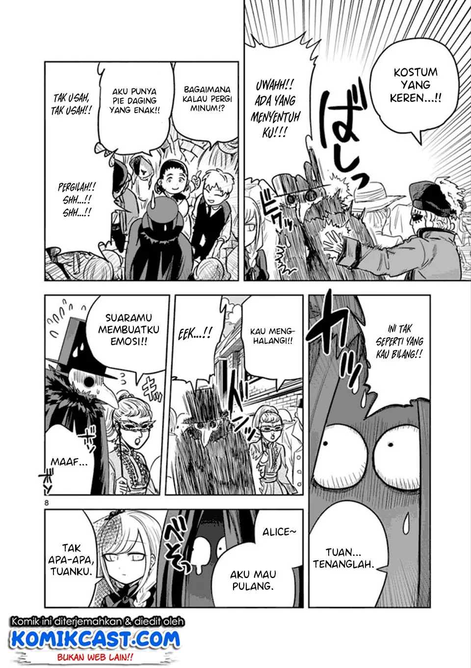 Halaman 8 — Shinigami Bocchan to Kuro Maid Chapter 20