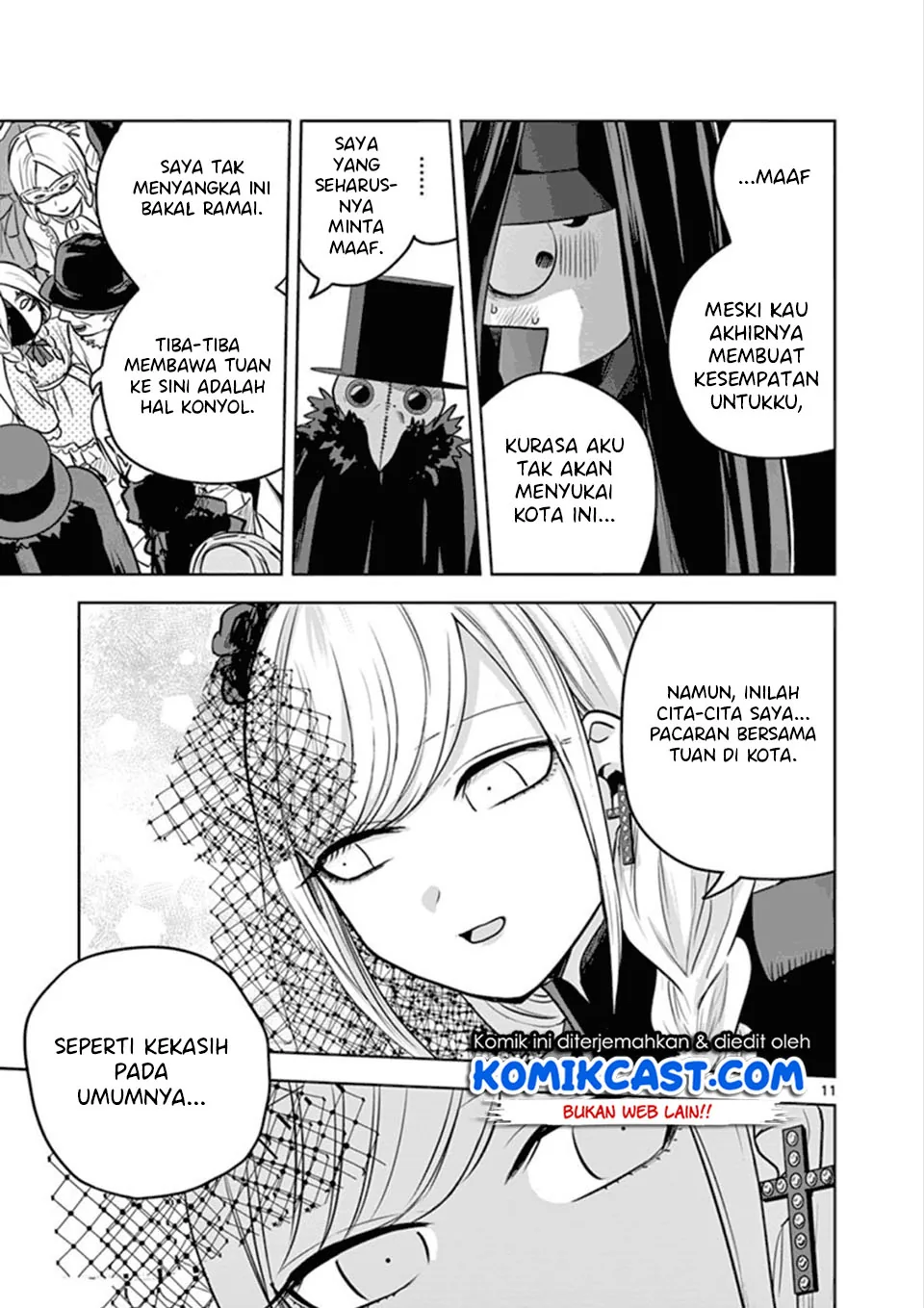 Halaman 10 — Shinigami Bocchan to Kuro Maid Chapter 20