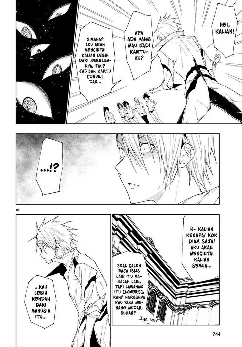 Halaman 10 — Maou Gakuen no Hangyakusha: Jinrui Hatsu no Maou Kouhou, Kenzoku Shoujo to Ouza wo Mezashite Nariagaru Chapter 45