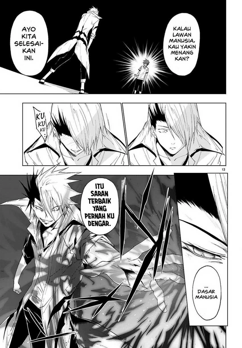 Halaman 13 — Maou Gakuen no Hangyakusha: Jinrui Hatsu no Maou Kouhou, Kenzoku Shoujo to Ouza wo Mezashite Nariagaru Chapter 45