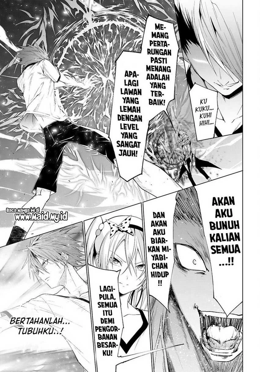 Halaman 15 — Maou Gakuen no Hangyakusha: Jinrui Hatsu no Maou Kouhou, Kenzoku Shoujo to Ouza wo Mezashite Nariagaru Chapter 45
