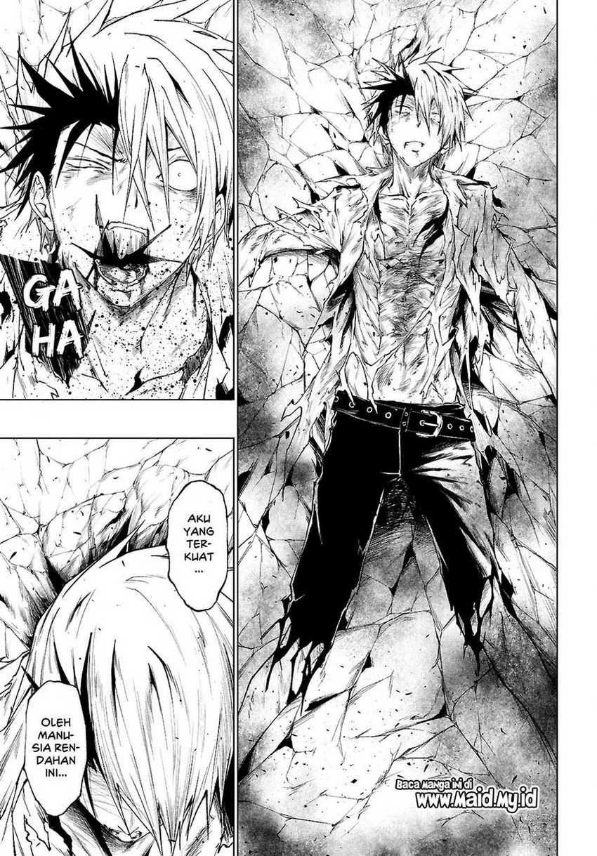 Halaman 21 — Maou Gakuen no Hangyakusha: Jinrui Hatsu no Maou Kouhou, Kenzoku Shoujo to Ouza wo Mezashite Nariagaru Chapter 45