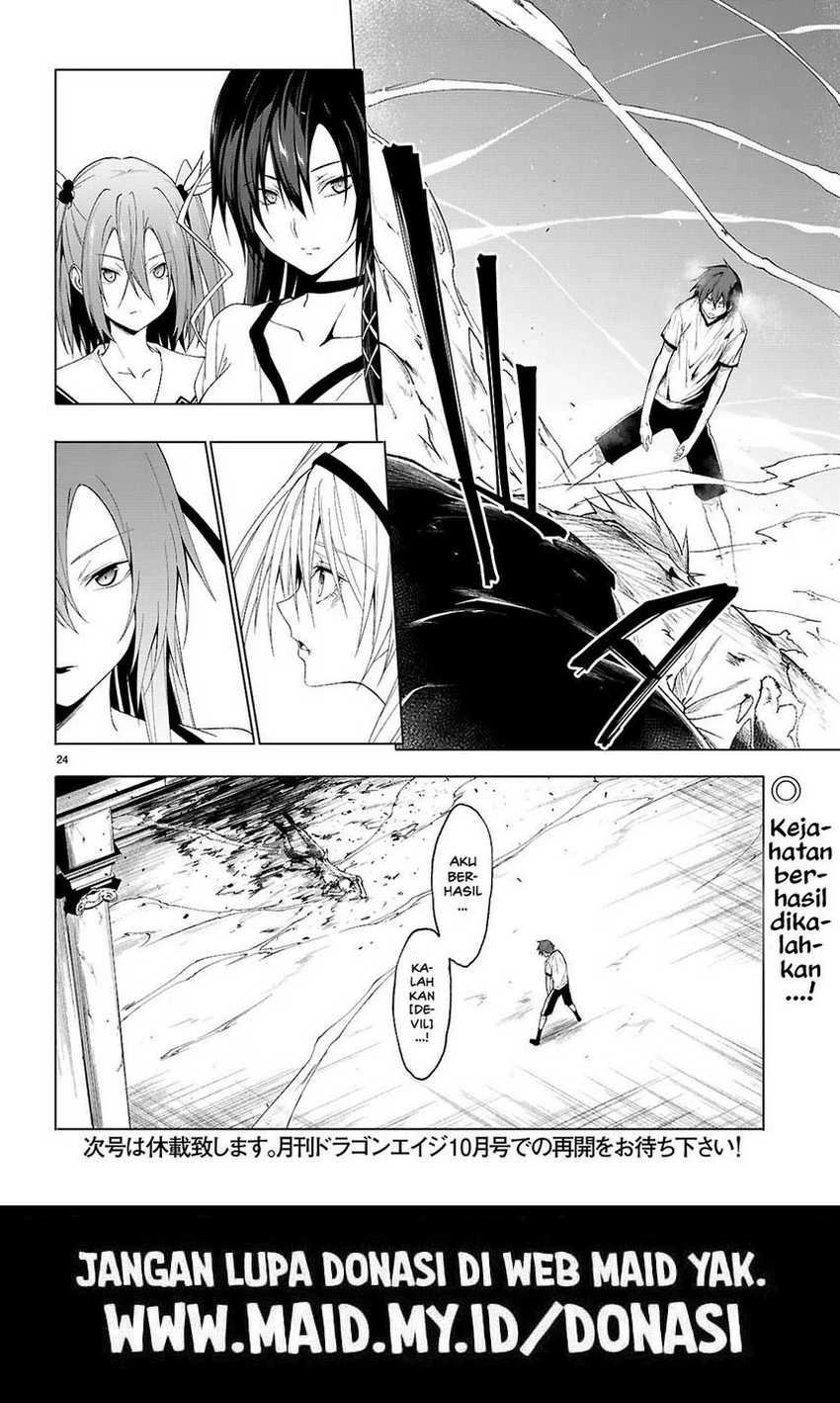 Halaman 22 — Maou Gakuen no Hangyakusha: Jinrui Hatsu no Maou Kouhou, Kenzoku Shoujo to Ouza wo Mezashite Nariagaru Chapter 45