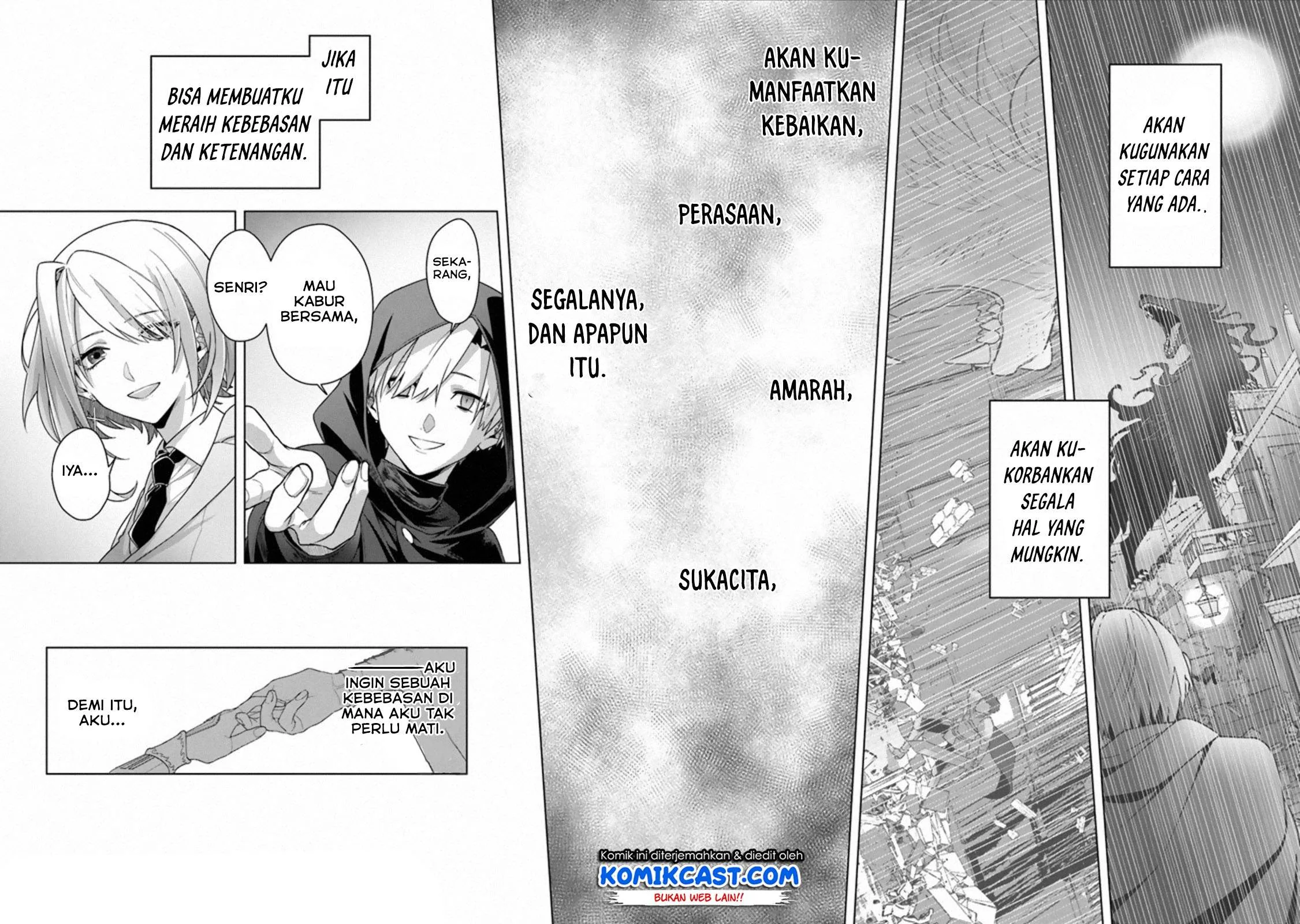 Halaman 32 — Kuraki Kyuuden no Shisha no Ou Chapter 12