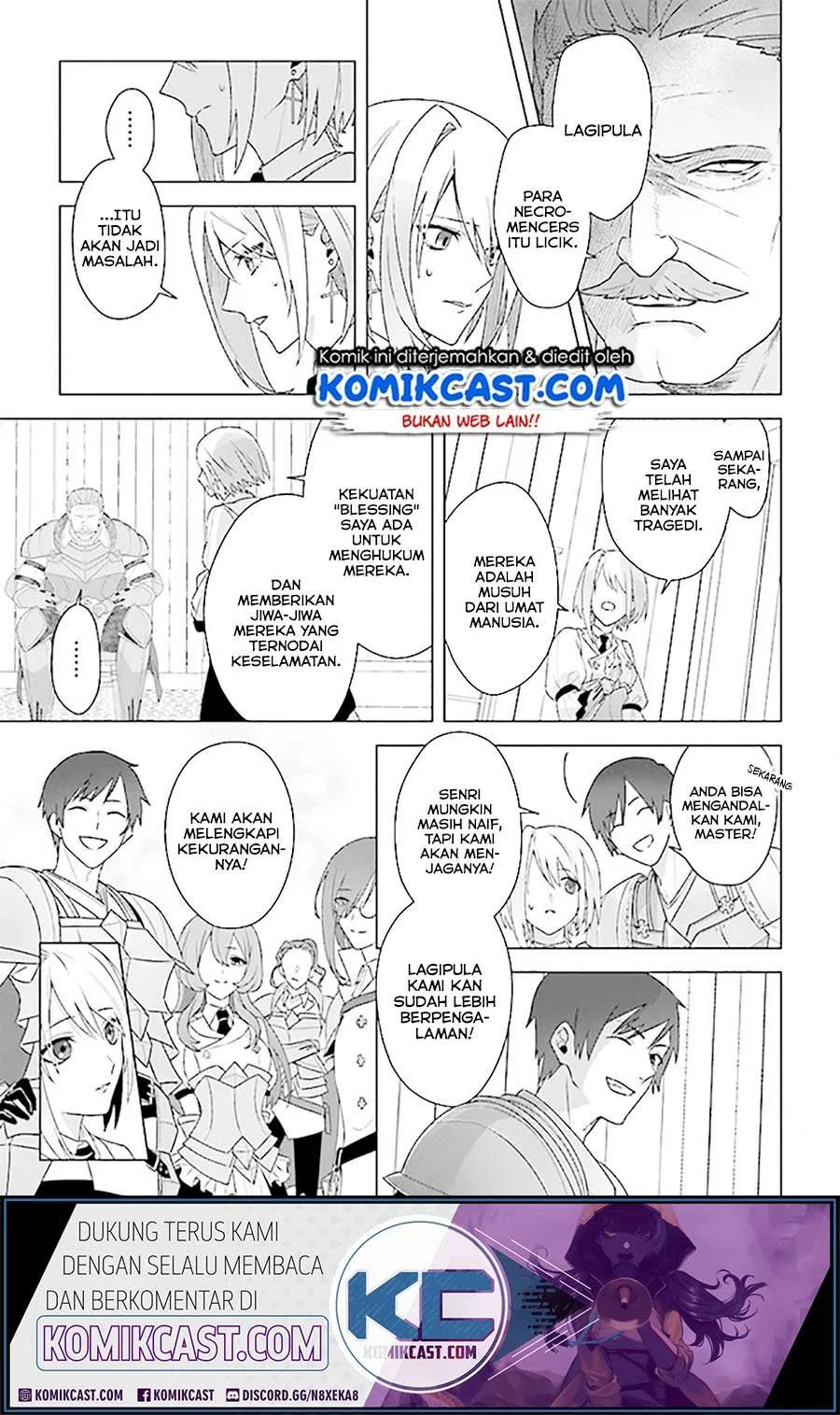 Halaman 10 — Kuraki Kyuuden no Shisha no Ou Chapter 7