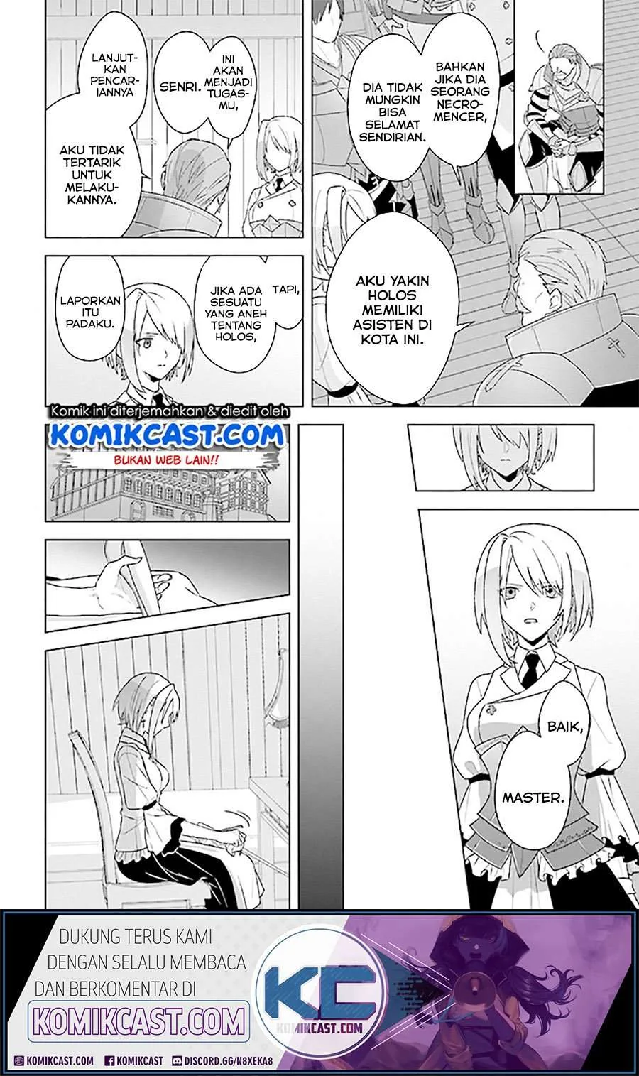 Halaman 11 — Kuraki Kyuuden no Shisha no Ou Chapter 7
