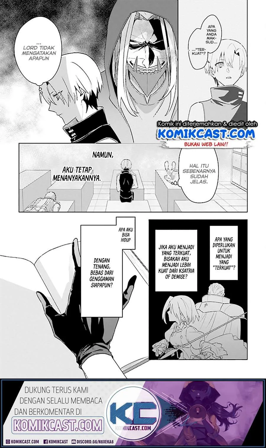 Halaman 18 — Kuraki Kyuuden no Shisha no Ou Chapter 7