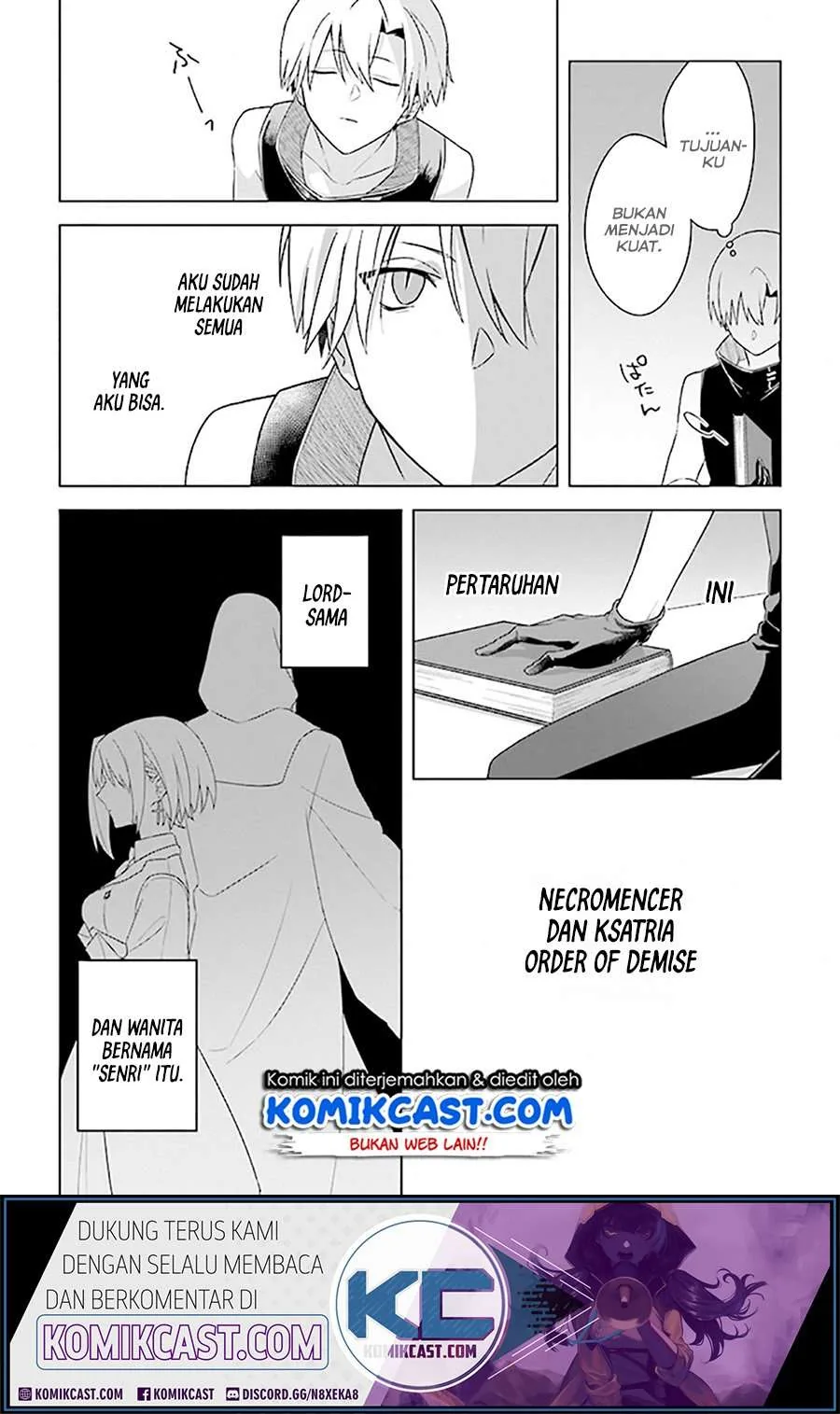 Halaman 19 — Kuraki Kyuuden no Shisha no Ou Chapter 7