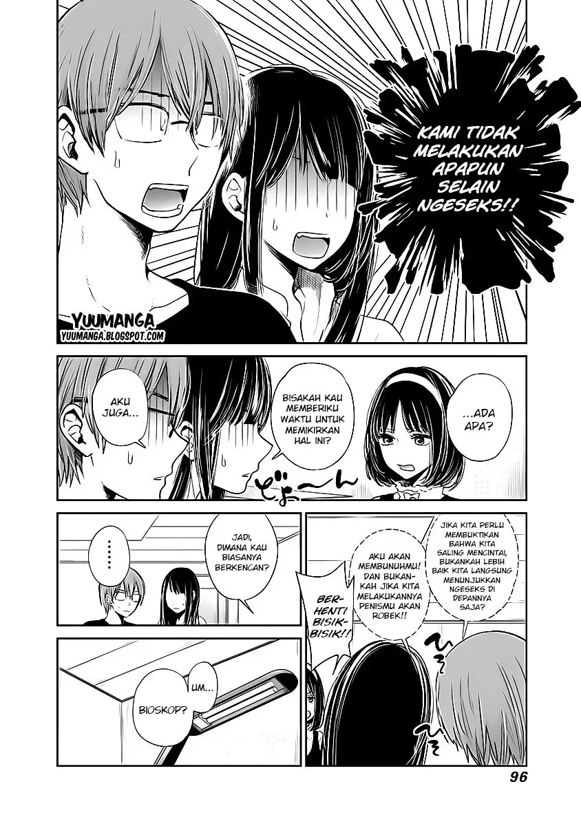 Halaman 7 — Kimi wa Midara na Boku no Joou Chapter 10