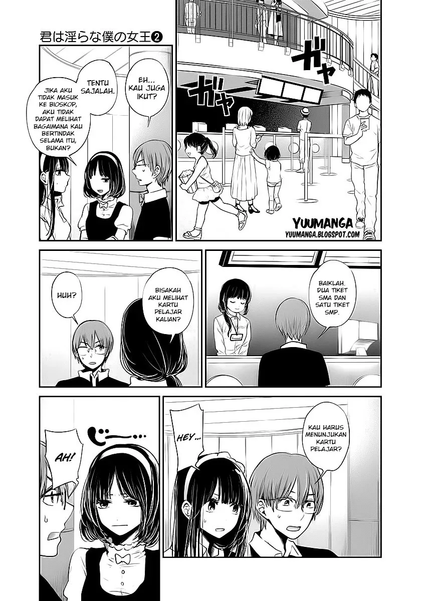 Halaman 8 — Kimi wa Midara na Boku no Joou Chapter 10