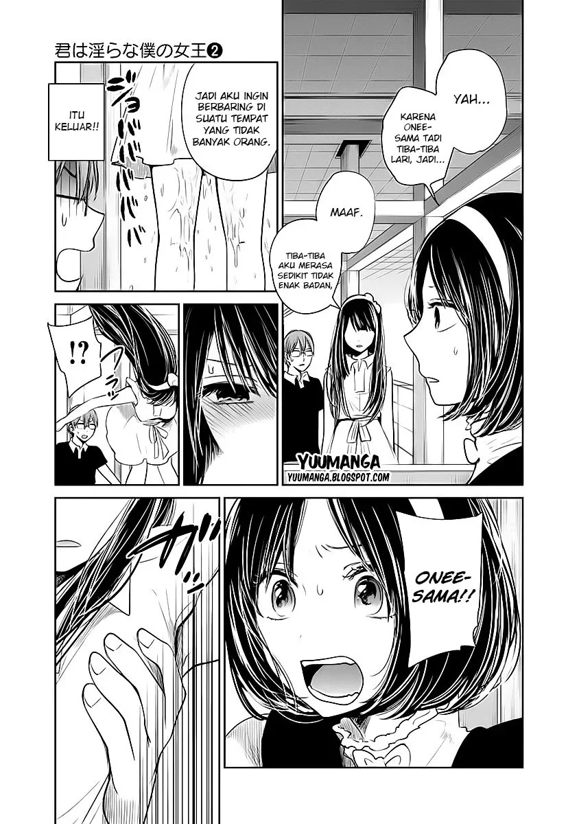 Halaman 28 — Kimi wa Midara na Boku no Joou Chapter 10