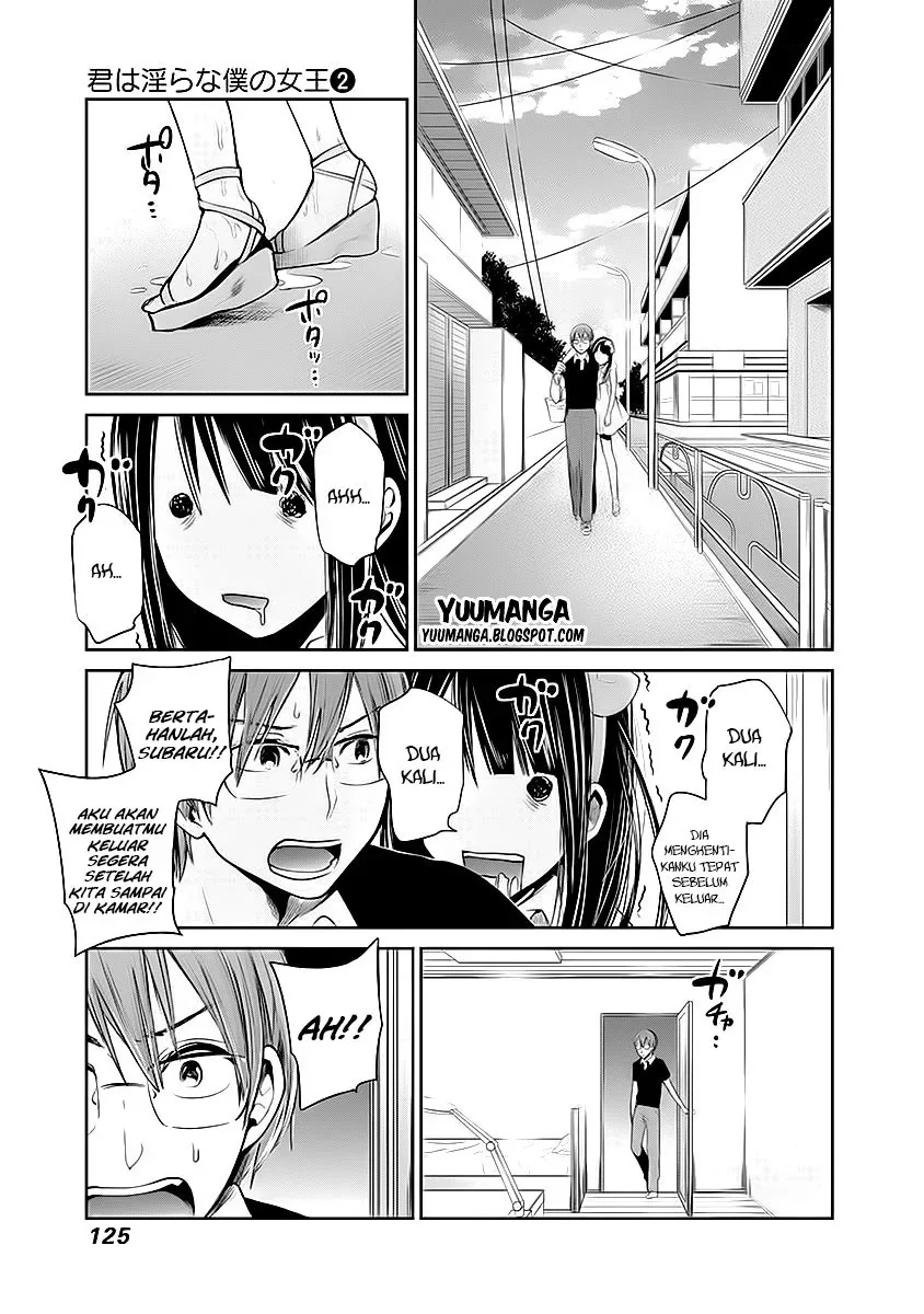 Halaman 36 — Kimi wa Midara na Boku no Joou Chapter 10