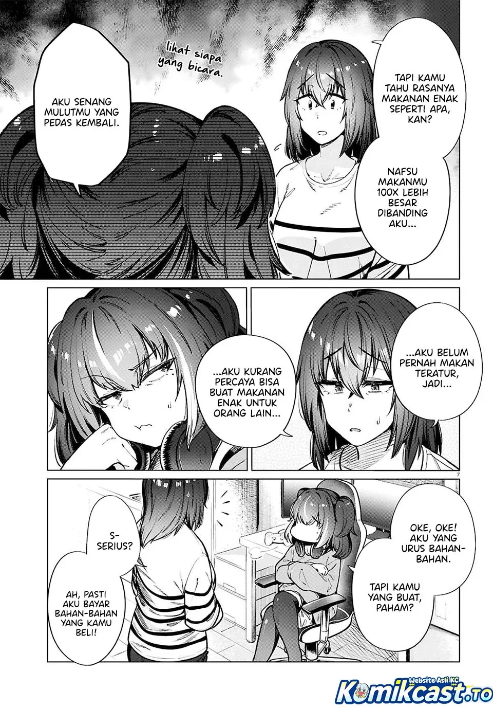 Halaman 8 — Genkai Dokushin Joshi (26) Gohan Chapter 27