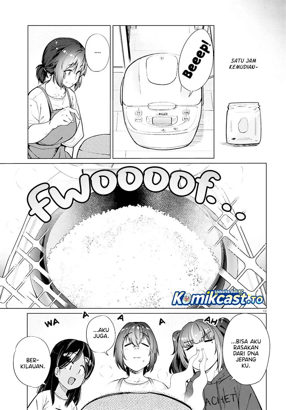 Halaman 14 — Genkai Dokushin Joshi (26) Gohan Chapter 27