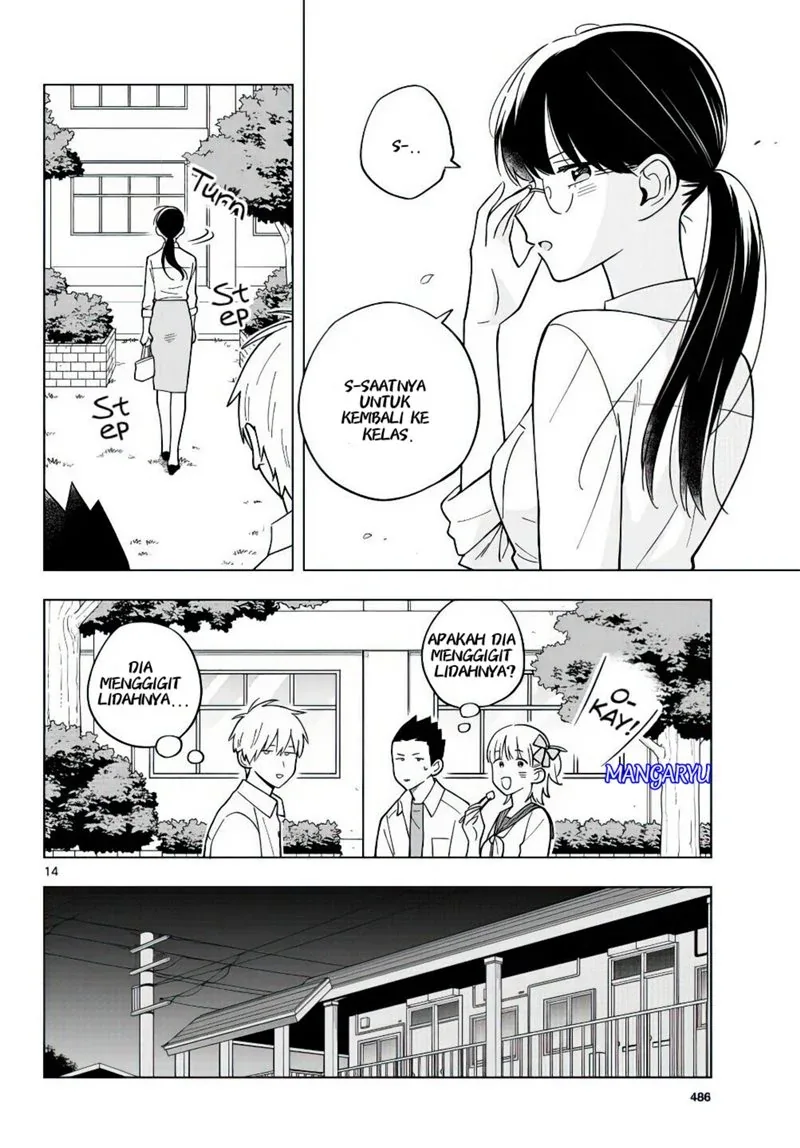 Halaman 13 — Sensei wa Koi wo Oshierarenai Chapter 40