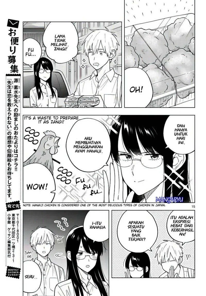 Halaman 14 — Sensei wa Koi wo Oshierarenai Chapter 40