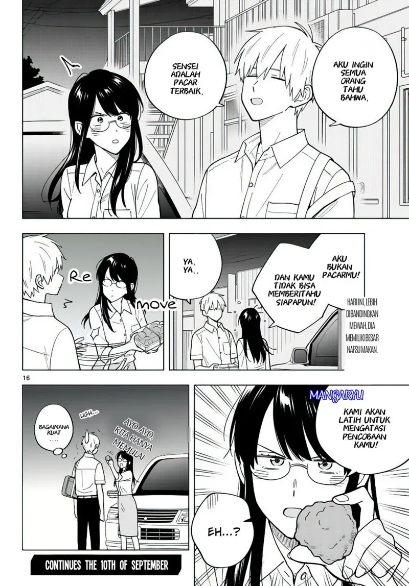 Halaman 15 — Sensei wa Koi wo Oshierarenai Chapter 40