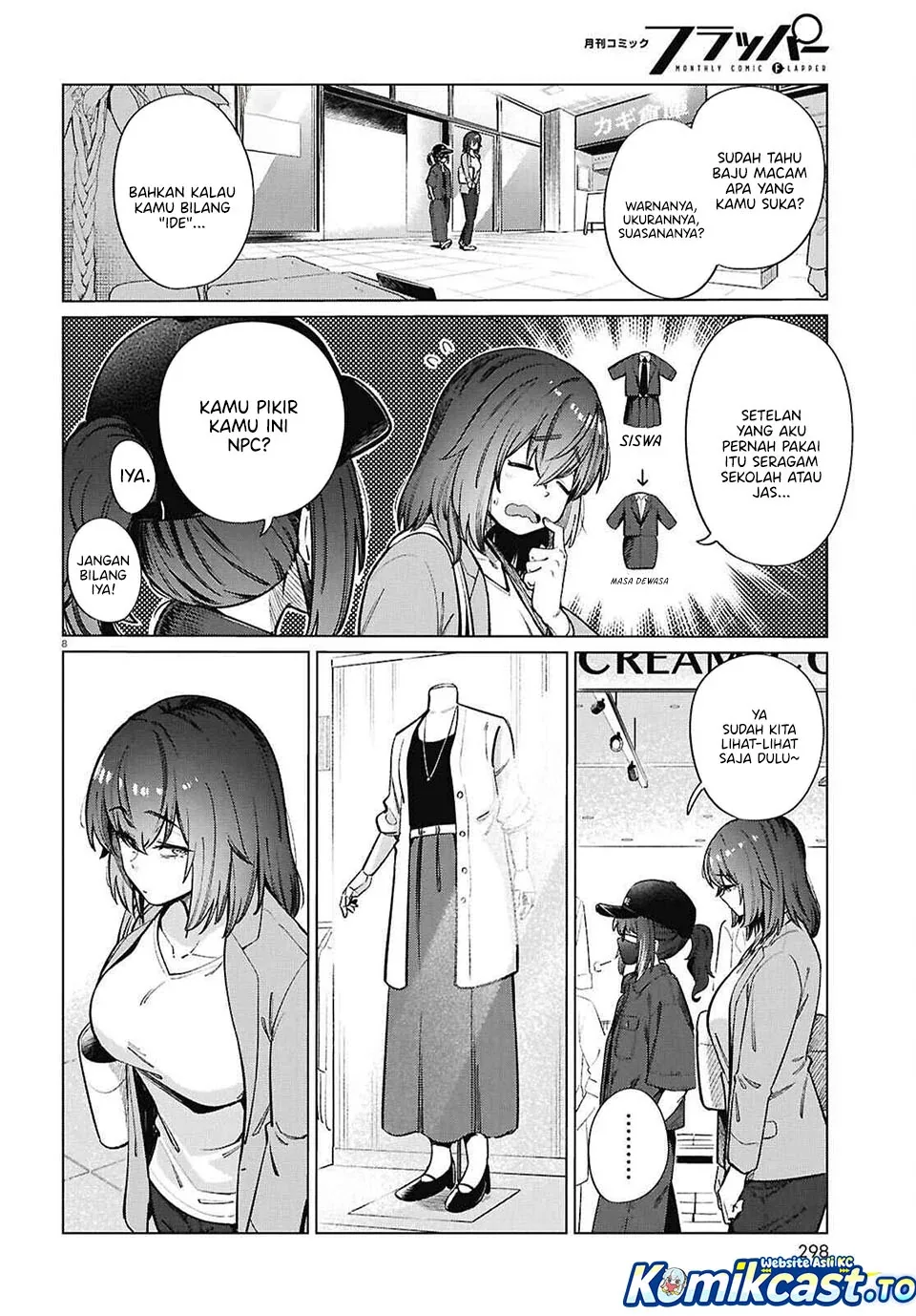 Halaman 9 — Genkai Dokushin Joshi (26) Gohan Chapter 20