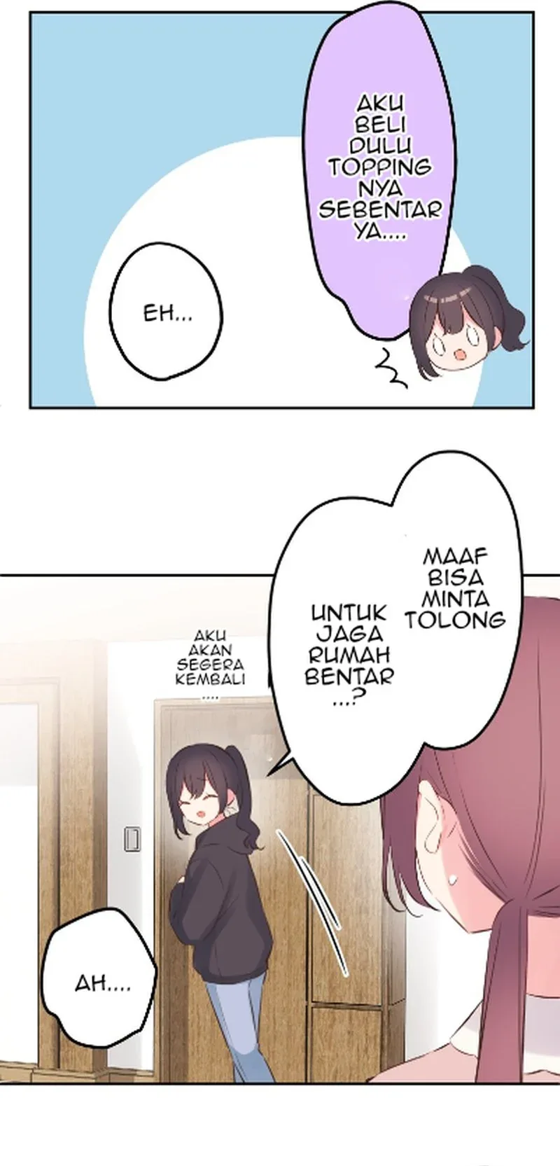 Halaman 19 — Waka-chan Is Flirty Again Chapter 137