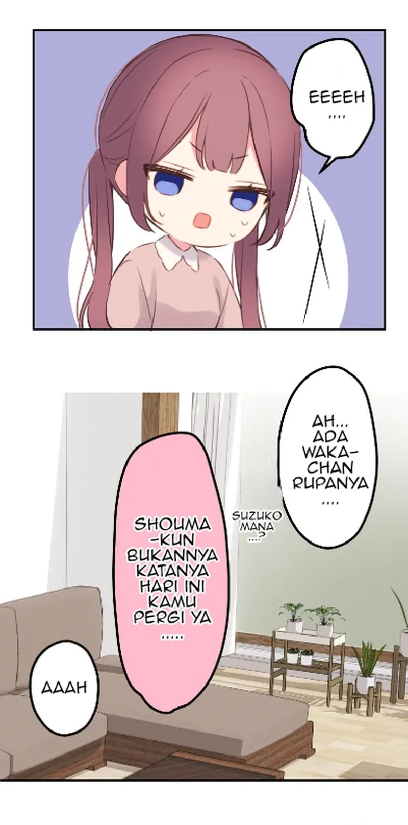 Halaman 22 — Waka-chan Is Flirty Again Chapter 137