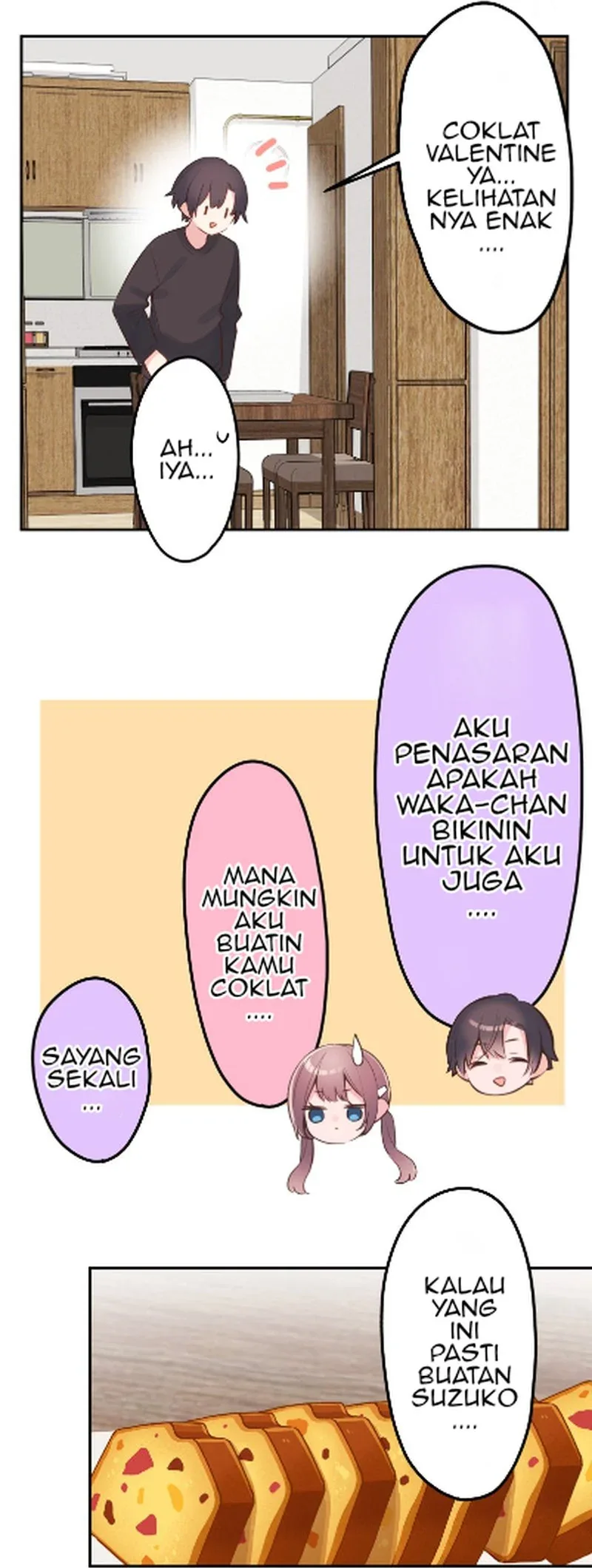 Halaman 24 — Waka-chan Is Flirty Again Chapter 137