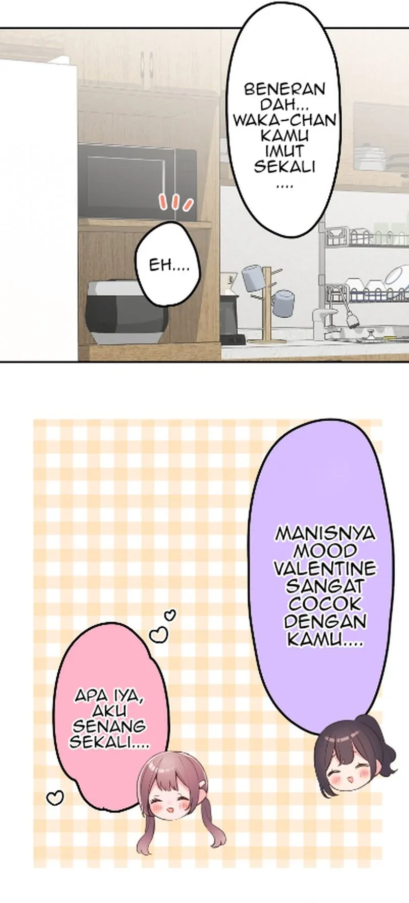 Halaman 33 — Waka-chan Is Flirty Again Chapter 137