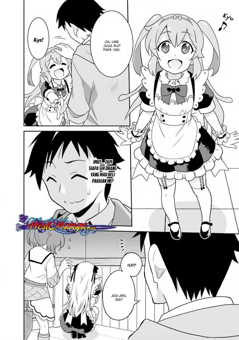 Halaman 8 — Saikyou no Shuzoku ga Ningen Datta Ken Chapter 19